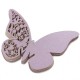 20Pcs Butterfly Wedding Name Place Cards Wine Glass Laser Cut Pearlescent Card Party Accessories