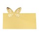 25Pcs Butterfly Laser Hollow Out Paper Table Place Name Seat Card Wedding Party Accessories