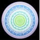 147CM Bohemia Round Yoga Mat Blue Green Beach Printing Throw Towel Shawl Wall Hanging Tapestry