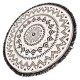 150CM Bohemia Black White Round Hippie Tapestry Throw Mandala Towel Yoga Mat Shawl Beach Gowns