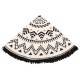 150CM Bohemia Black White Round Hippie Tapestry Throw Mandala Towel Yoga Mat Shawl Beach Gowns