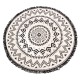 150CM Bohemia Black White Round Hippie Tapestry Throw Mandala Towel Yoga Mat Shawl Beach Gowns