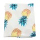 150CM Pineapple Pattern Round Yoga Mat Beach Printing Towel Shawl Wall Hanging Tapestry