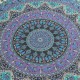 175CM Bohemia Round Yoga Blue Purple Mat Beach Printing Throw Towel Shawl Wall Hanging Tapestry