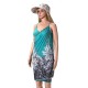 Women Ladies Summer Printed Spandex Slip Sun Protective Beach Towels Beach Dress Women Ladies Summer Printed Spandex Slip Sun Protective Beach Towels Beach Dress