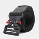125cm 4.8cm Nylon Waist Leisure Belts Zinc Alloy Tactical Belt Quick Release Inserting Buckle