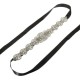 Bridal Vintage Crystal Sash-Rhinestone Diamond  Ribbon Wedding Dress Belt