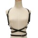 Women Ladies Leather Body Harnes Gothic Suspenders Corset Body Bondage Waist Belt Dress Accessories