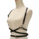 Women Ladies Leather Body Harnes Gothic Suspenders Corset Body Bondage Waist Belt Dress Accessories