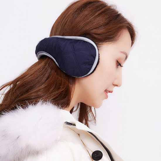 Men Women Winter Warm Plus Cashmere Earflap Outdoor Windproof Foldable Earmuffs