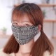 Unisex Cotton Plaid Mask Warm Dustproof Breathable Riding Face Mask Unisex Cotton Plaid Mask Warm Dustproof Breathable Riding Face Mask
