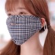 Unisex Cotton Plaid Mask Warm Dustproof Breathable Riding Face Mask Unisex Cotton Plaid Mask Warm Dustproof Breathable Riding Face Mask
