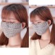 Unisex Cotton Plaid Mask Warm Dustproof Breathable Riding Face Mask Unisex Cotton Plaid Mask Warm Dustproof Breathable Riding Face Mask
