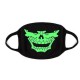 Unsiex Men Noctilucence Luminous Green Cartoon Skeleton Pattern Anti-Dust Cotton Mouth Mask Unsiex Men Noctilucence Luminous Green Cartoon Skeleton Pattern Anti-Dust Cotton Mouth Mask