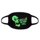 Unsiex Men Noctilucence Luminous Green Cartoon Skeleton Pattern Anti-Dust Cotton Mouth Mask Unsiex Men Noctilucence Luminous Green Cartoon Skeleton Pattern Anti-Dust Cotton Mouth Mask
