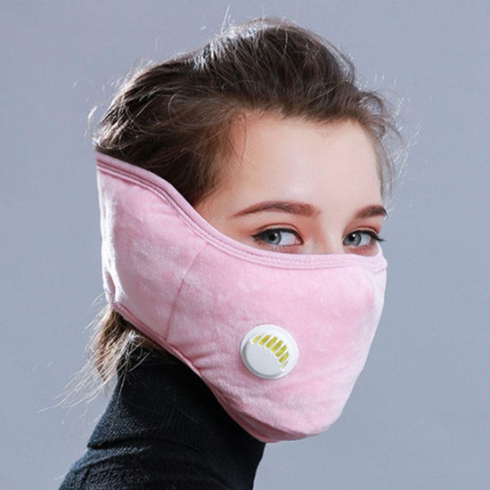 Winter Stretched Earmuffs Windproof Mouth Mask Anti Dust Thickened Face Mask