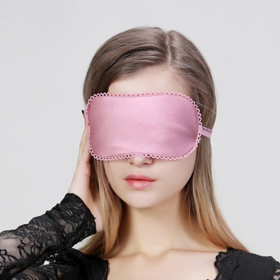 Women Men Silk Travel Sleep Rest Aid Eye Mask Cover Eye Patch Sleeping Mask