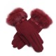 LYZA Women Autumn Warm Wool Full Fingers Gloves Winter Travel Elegant Gloves LYZA Women Autumn Warm Wool Full Fingers Gloves Winter Travel Elegant Gloves