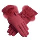 LYZA Women Warm Elegant Wool Gloves Casual Windproof Full Fingers Gloves LYZA Women Warm Elegant Wool Gloves Casual Windproof Full Fingers Gloves