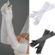 Ladies Silk Fancy Dress Prom Evening Party Long Finger Gloves