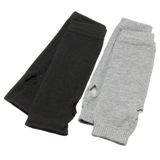 Lady Trendy Fingerless Long Knit Gloves Soft Winter Heater Gift Lady Trendy Fingerless Long Knit Gloves Soft Winter Heater Gift