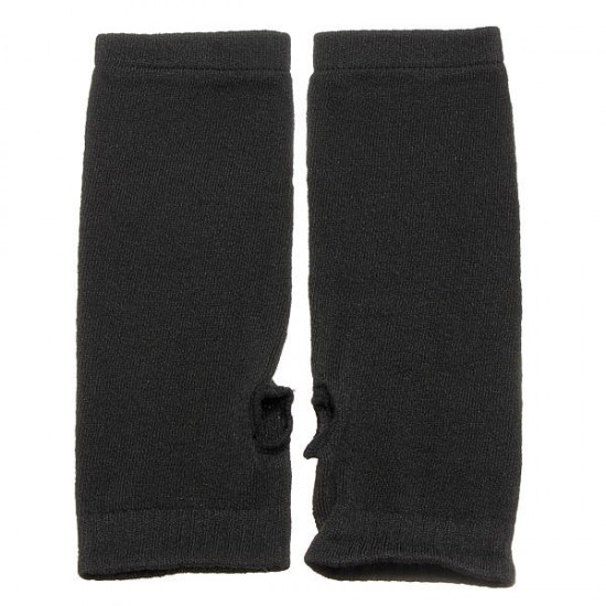 Lady Trendy Fingerless Long Knit Gloves Soft Winter Heater Gift Lady Trendy Fingerless Long Knit Gloves Soft Winter Heater Gift