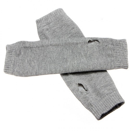 Lady Trendy Fingerless Long Knit Gloves Soft Winter Heater Gift Lady Trendy Fingerless Long Knit Gloves Soft Winter Heater Gift