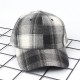 Mens Cotton Breathable Mesh Cap Peaked Cap Adjustable Outdoor UV Resistence Hats