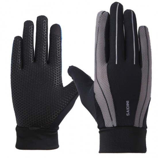 Mens Silicone Riding Non-slip Touch Screen Gloves Thicken Windproof Full Finger Glove Mens Silicone Riding Non-slip Touch Screen Gloves Thicken Windproof Full Finger Glove