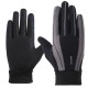 Mens Silicone Riding Non-slip Touch Screen Gloves Thicken Windproof Full Finger Glove