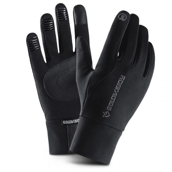 Mens Winter Riding Waterproof Touch Screen Gloves Outdoor Plus Velvet Non-slip Full Finger Glove Mens Winter Riding Waterproof Touch Screen Gloves Outdoor Plus Velvet Non-slip Full Finger Glove