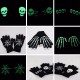 Unisex Fluorescent Touch Screen Gloves For Smartphone Tablet Full Finger Mittens Unisex Fluorescent Touch Screen Gloves For Smartphone Tablet Full Finger Mittens