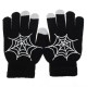 Unisex Fluorescent Touch Screen Gloves For Smartphone Tablet Full Finger Mittens Unisex Fluorescent Touch Screen Gloves For Smartphone Tablet Full Finger Mittens