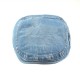 Leisure Washed Denim Adjustable Beret Hat Men Women Letter Embroidered Peaked Caps