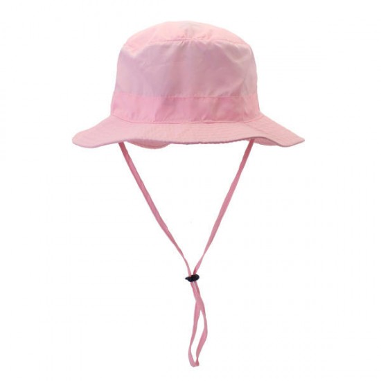 Unisex Women Summer Thin Breathable Fisherman Hat Folding Sport Outdoor Sunscreen Bucket Hat