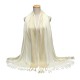 180*60CM Women Ladies Glitter Shine Cotton Blend Tassel Scarf Stole Shawl Wrap Shimmer Scarves