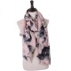 180CM Women Pashmere Flower Soft Scarf Casual Thickening Warm Shawl Scarves