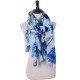 180CM Women Pashmere Flower Soft Scarf Casual Thickening Warm Shawl Scarves