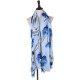 180CM Women Pashmere Flower Soft Scarf Casual Thickening Warm Shawl Scarves