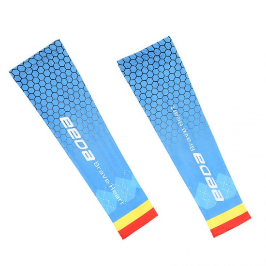 1Pair Men Women Sunscreen Cycling Fishing Cooling Arm Sleeves Sweatproof Breathable