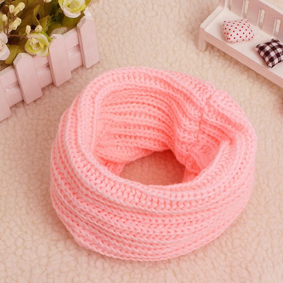 Fashion Casual Candy Color Wool Scarf Shawl Wrap Neck Warmer