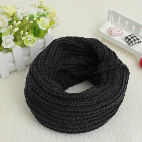 Fashion Casual Candy Color Wool Scarf Shawl Wrap Neck Warmer