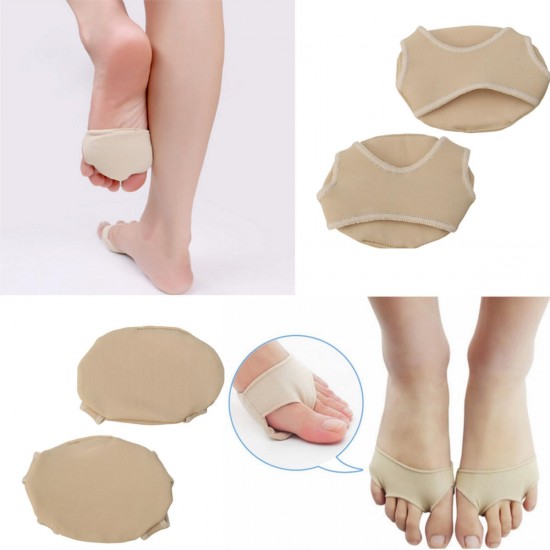 1Pair Spandex Foot Gel Pads Cushion Forefoot Metatarsal High Heel Shoes Accessories