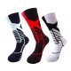 Men Women Basketball Sports Middle Tube Socks Wear-Resistant Anti-Slip Absorber Mesh Cotton Calf Socks
