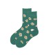 Unisex Jacquard Fashion Middle Tube Socks Retro Pattern Socks