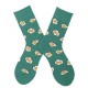 Unisex Jacquard Fashion Middle Tube Socks Retro Pattern Socks