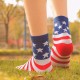 Unisex Tube Socks Casual Crew Ankle American USA Star Flag Stripes Glory Socks