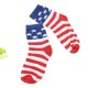 Unisex Tube Socks Casual Crew Ankle American USA Star Flag Stripes Glory Socks