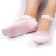 Women Hollow Out Breathable Cotton Lace Low Cut Athletic Non Slip Sock