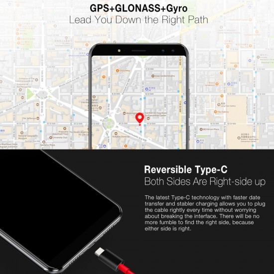 Ulefone Power 3 Face ID 4G Smartphone 6GB+64GB 6080mAh Ulefone Power 3 Face ID 4G Smartphone 6GB+64GB 6080mAh